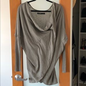 All saints  wrap long sweater.